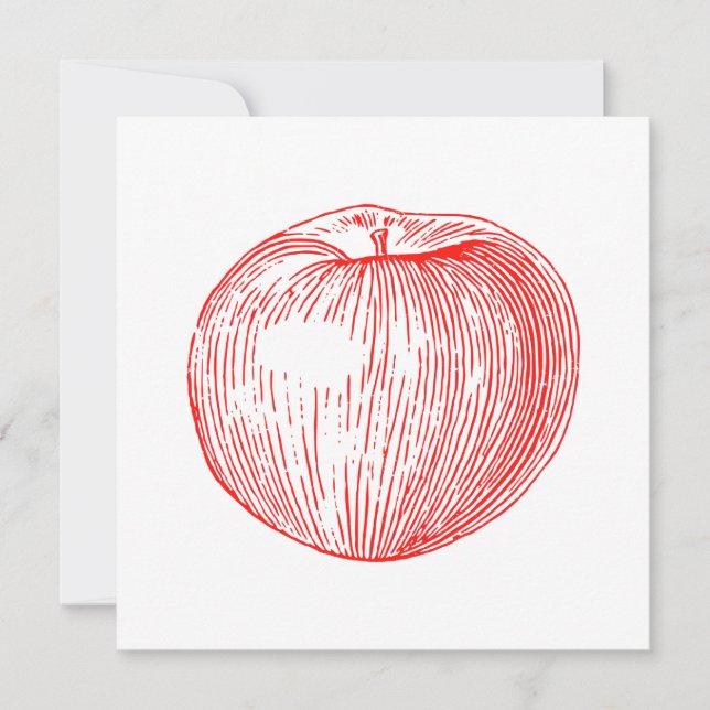 Apple Red Letterpress de Candy (Anverso)
