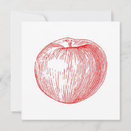 Apple Red Letterpress de Candy