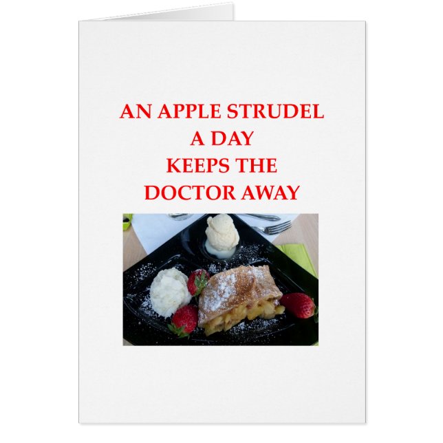 APPLE strudel (Frente)