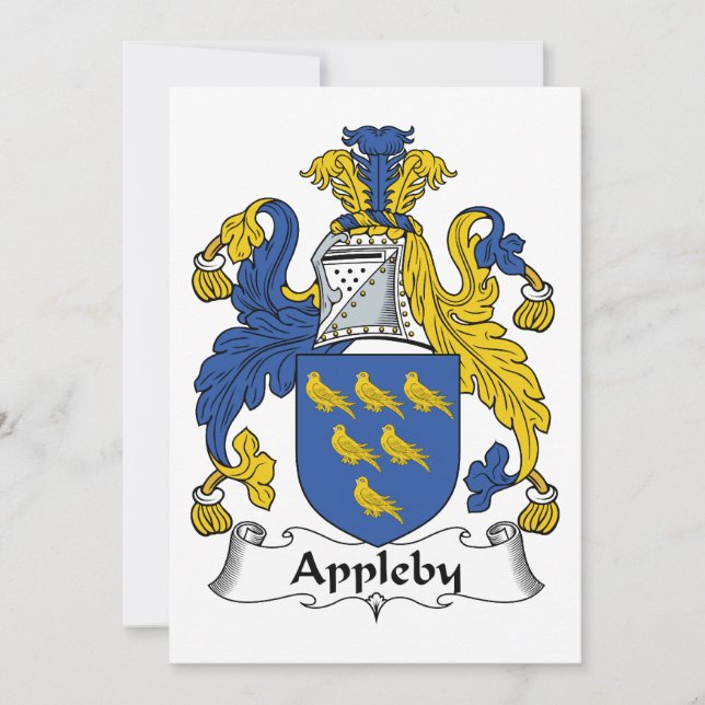 Appleby Family Crest (Anverso)
