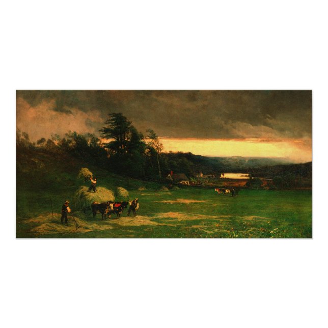 Approaching Storm (1880) - William Keith Poster   (Anverso)