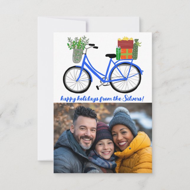 Apreciables regalos de bicicleta Navidades de foto (Anverso)