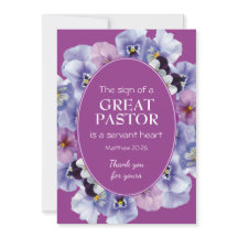 APRECIACIÓN DEL PASTOR | SERVIDOR | Floral | Graci