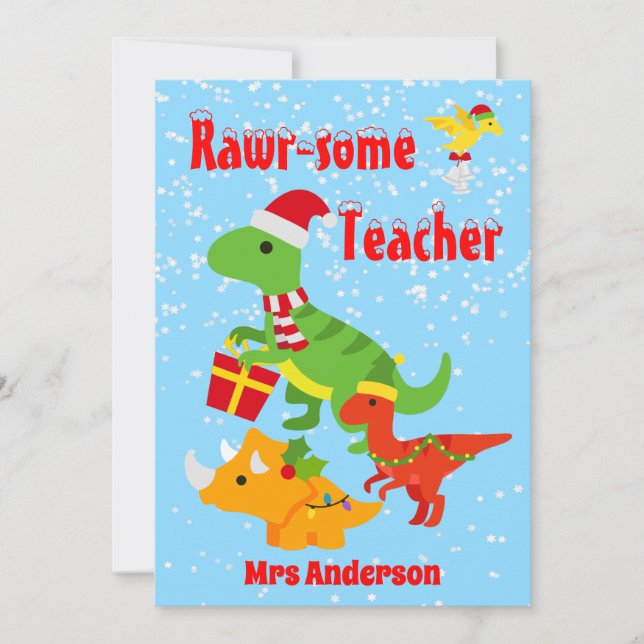 Apreciación del profesor navidad Niños Plano de Di (Anverso)