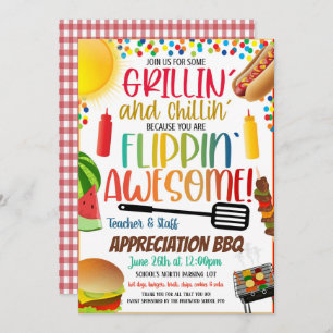 Apreciación invitación a barbacoa