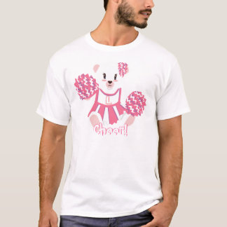 Apreciador rosa con camiseta