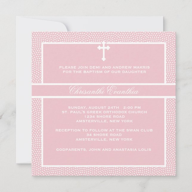 Apreciados - Invitación religiosa (Anverso)