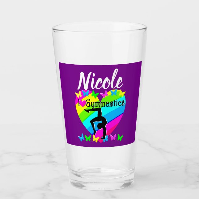 APRECIANTE PÚRPURA ME ENCANTA EL DISEÑO DE GIMNAST (Anverso)