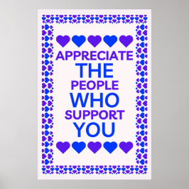 Apreciar a las personas que te apoyan en el arte d