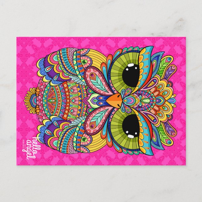 Apreciar la postal de Charlie Owl (Anverso)