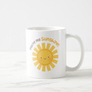 Aprecio alegre lindo usted es mi taza de la sol