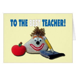 ¡Aprecio del profesor - usted ROCA!