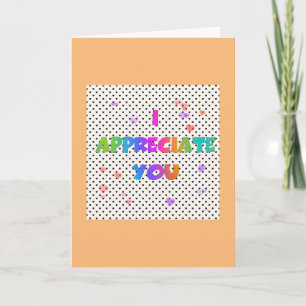 APRECIO SU TARJETA