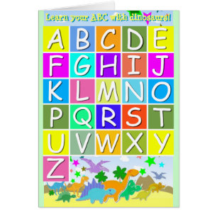 Aprenda su ABC con alfabeto del A-Z de las letras