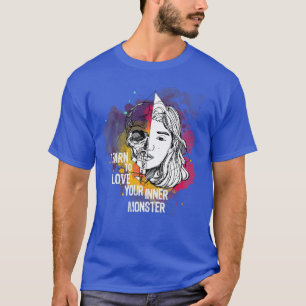 Aprende a amar tu camiseta Monster Premium interio