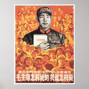 ¡Aprende Y Haz Como Dice El Presidente Mao! Arte d