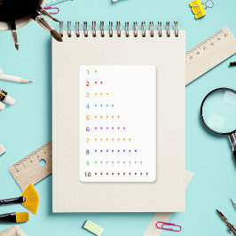 Aprender cuenta a 10 con Pegatina de globos