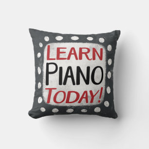 Aprender el Cojín decorativo de Piano Today