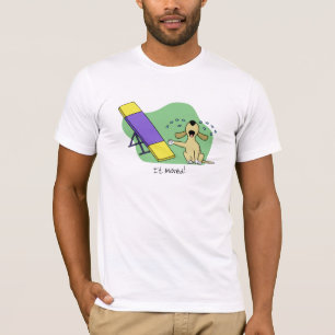 Aprendizaje de la camiseta de la agilidad del