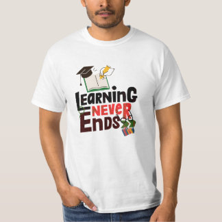 Aprendizaje Nunca Termina – Camiseta Educativa Ins