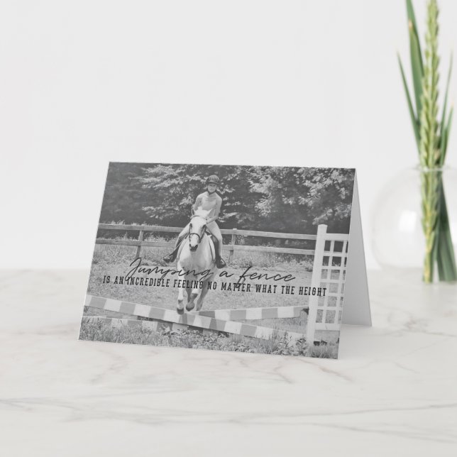 APRENDIZAJE PARA VOLAR Tarjeta de felicitación (Anverso)