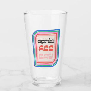 Après All Day 700 Retro Striped Type Beer Glass
