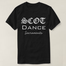 Apresto para hombre de la camiseta de SCOTdance