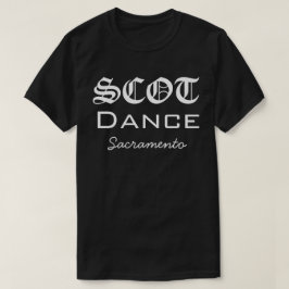 Apresto para hombre de la camiseta de SCOTdance