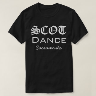 Apresto para hombre de la camiseta de SCOTdance