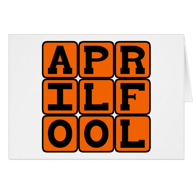 April Fool (Anverso (Horizontal))
