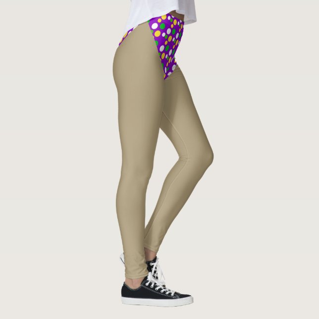 April Fools Day Leggings Polka Dot Bottoms (Derecha)
