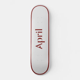 April Skateboards / April skateboard / April Duck