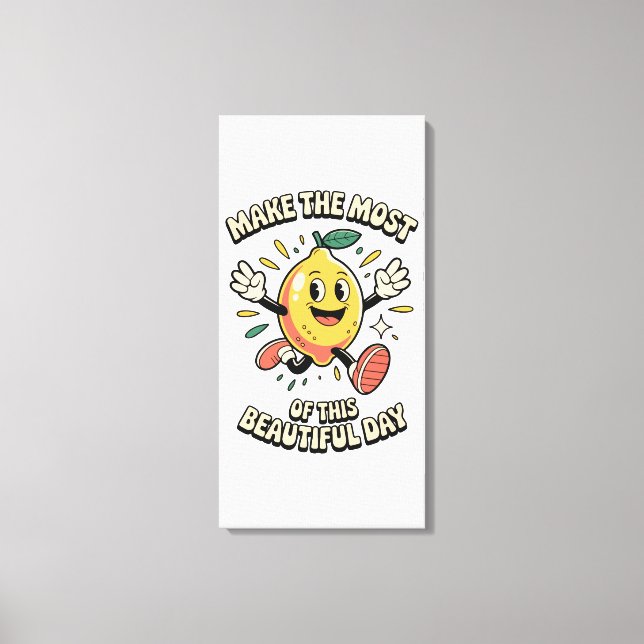 Aprovecha al Máximo – Arte de Cartel de Limón (Anverso)