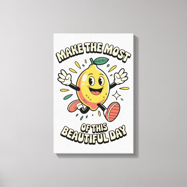 Aprovecha al Máximo – Arte de Cartel de Limón (Anverso)