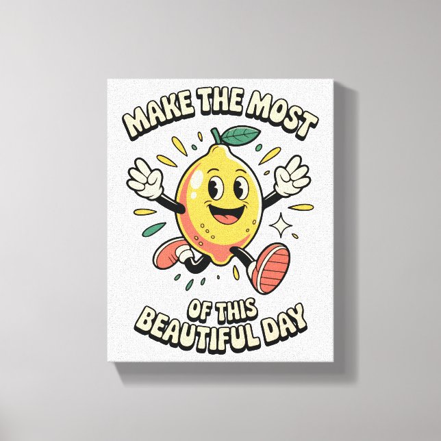 Aprovecha al Máximo – Arte de Cartel de Limón (Anverso)