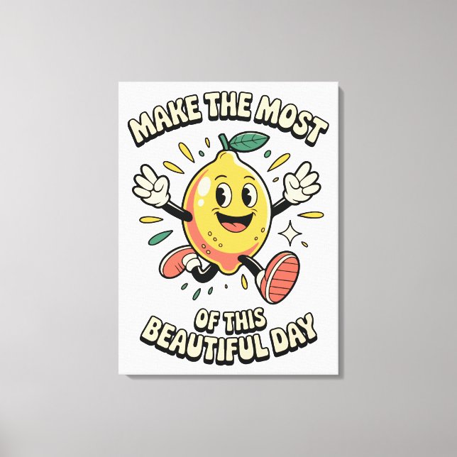 Aprovecha al Máximo – Arte de Póster de Limón (Anverso)