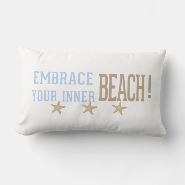 Aprovecha tu almohada interior de playa (Anverso)