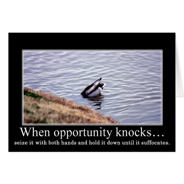 Aprovechar la oportunidad con ambas manos y matarl (Anverso (Horizontal))