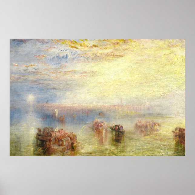 Aproximación a Venecia - William Turner Bella Arte (Frente)