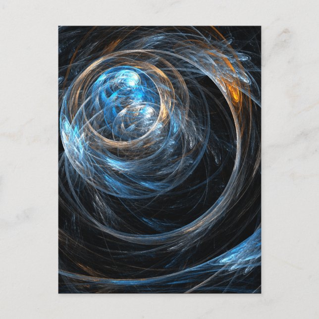 Aproximadamente la postal de arte abstracta del mu (Anverso)