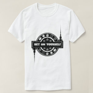 APUESTA EN LA camiseta de los hombres