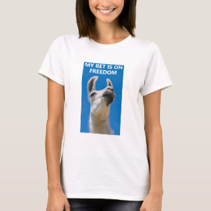 Apuesta por la camiseta de la libertad (ligera)