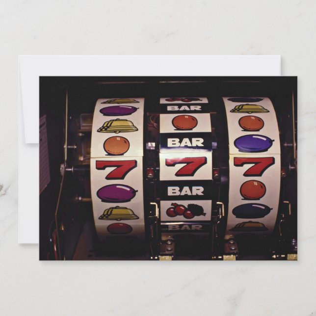 Apuestas, máquinas tragaperras (Anverso)