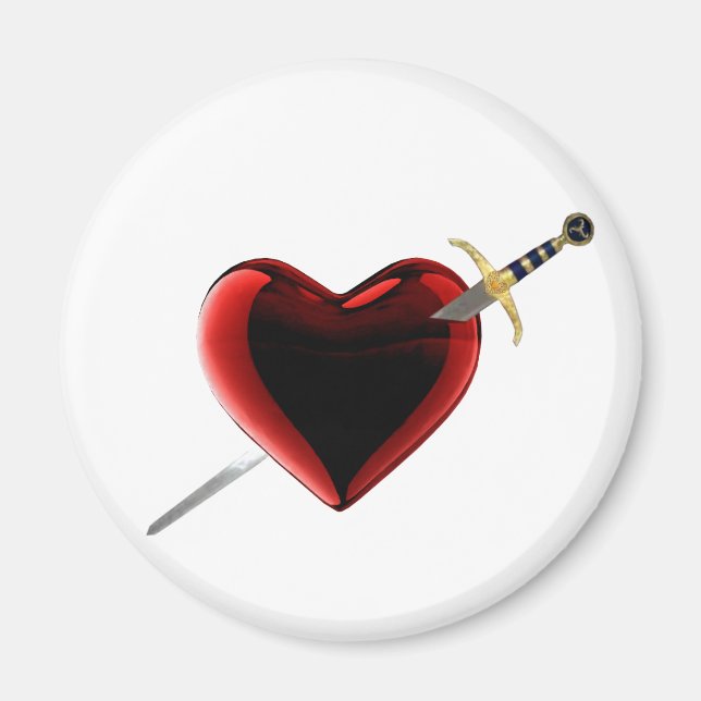 Apuñalado En El Imán Del Corazón (Frente)