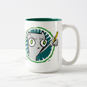 Apuñálele en su ojo con las patatas fritas: Taza