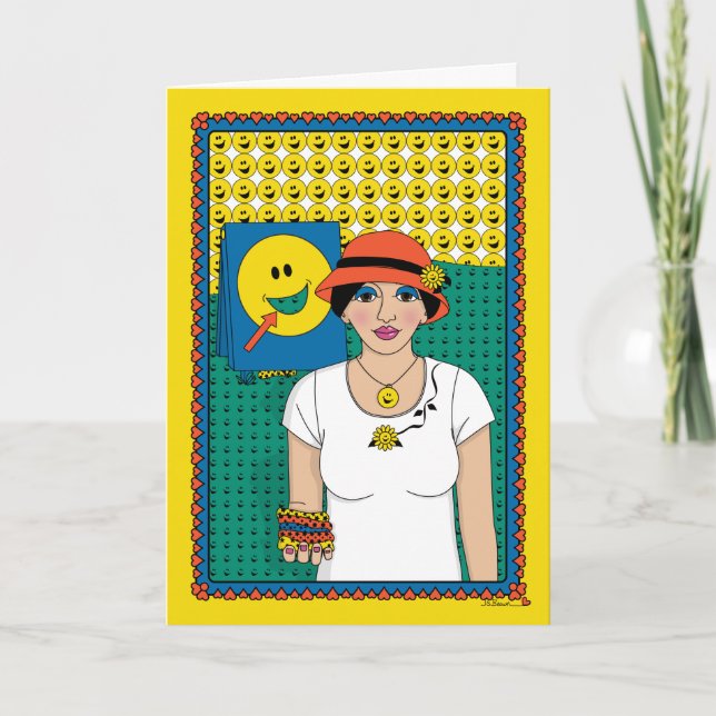 Apuntar A La Tarjeta De Felicidad_B_Greeting (Anverso)