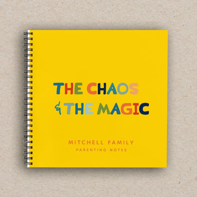 Apuntes para padres Diario personalizado para mamá (Subido por el creador)