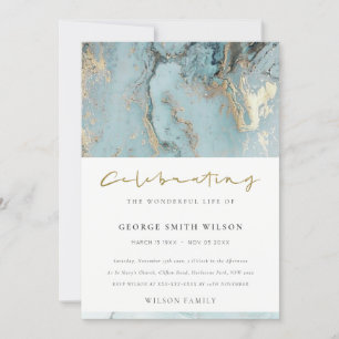 AQUA AGATE CELEBRANDO INVITACIÓN DE SERVICIO MEMOR