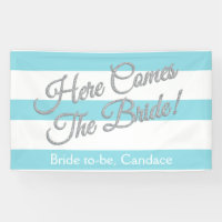 Aqua, Aquí Viene La Novia, Pancarta De Ducha De No