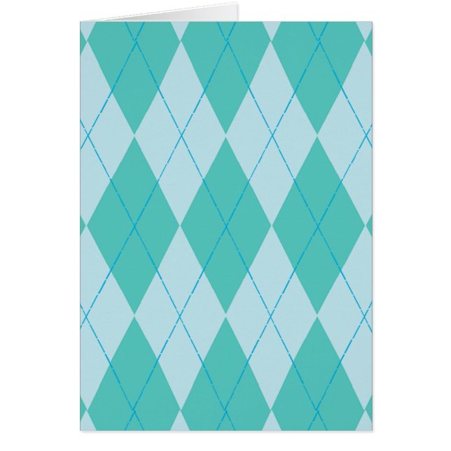 Aqua Argyle (Frente)